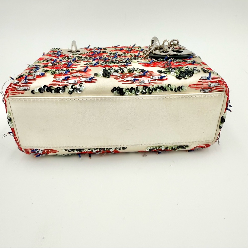 Lady Dior Satin Mini Christian Dior Bag - Picture 7 of 9
